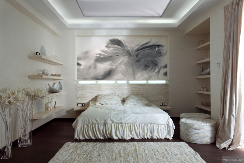 White Bedroom Rug