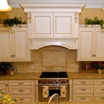 Antique White Glazed Kitchen Cabinets