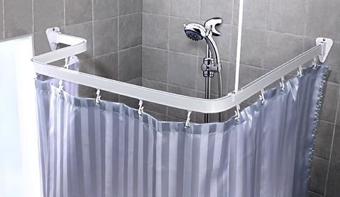 Bendable Shower Curtain Rod