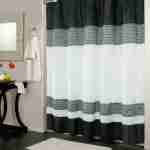 Black and White Shower Curtain UK