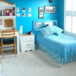 Blue Teenage Girl Bedroom Ideas