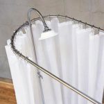 Clawfoot Tub Shower Curtain Rod