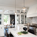 Clear Glass Pendant Lights for Kitchen Island