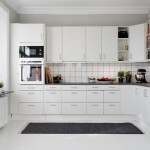 Contemporary White Kitchen Cabinets