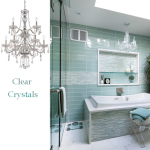 Crystal Bathroom Lighting Fixtures
