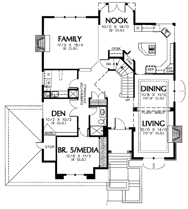 Gourmet Kitchen Floor Plans Decor Ideas