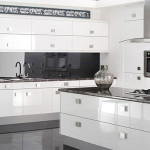 High Gloss White Kitchen Cabinets