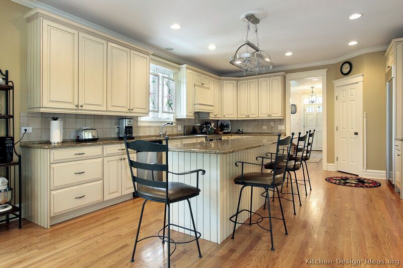 Pictures of Country Kitchens with White Cabinets