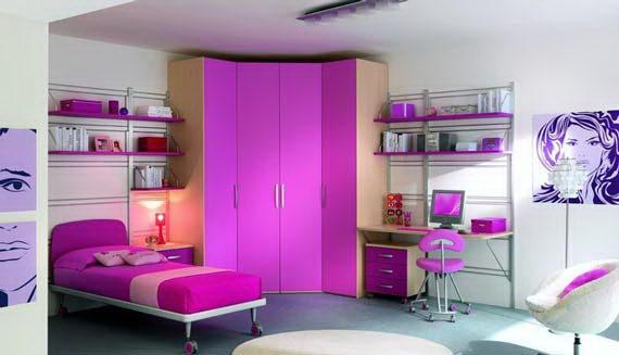 Purple Girls Bedroom Ideas
