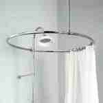 Small Shower Curtain Rod