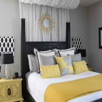 Yellow and Gray Bedroom Decorating Ideas