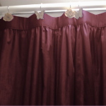 Burgundy Shower Curtain Sets