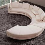 Curved Contemporary Sofa