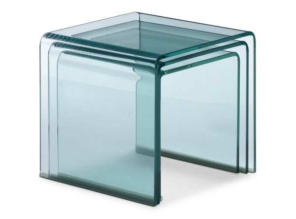 Glass Side Tables for Living Room