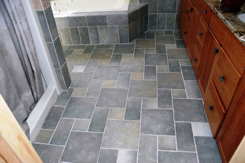 Grey Bathroom Floor Tiles