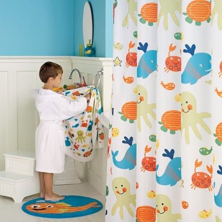 Kids Shower Curtain Sets