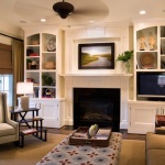 Living Room Designs with Fireplace and TV