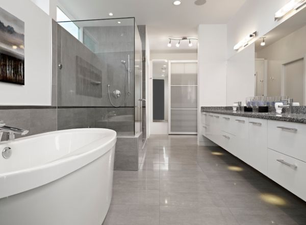 Modern Bathroom Floor Tile