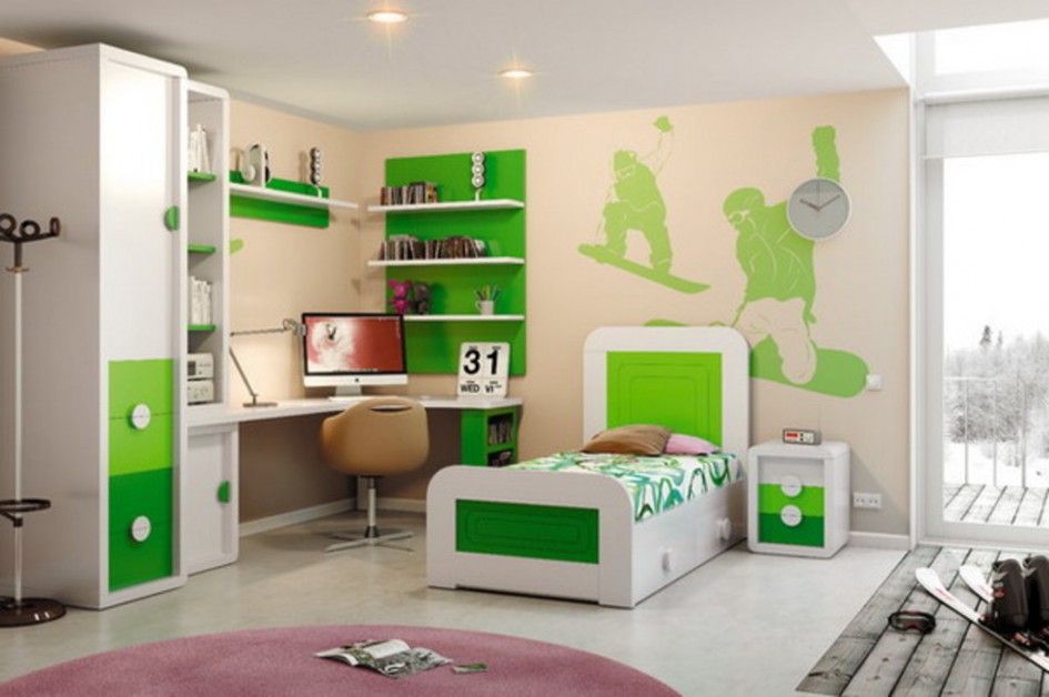 Modern Kids Bedroom Furniture Sets for Boys