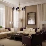 Modern Living Room Curtains Drapes
