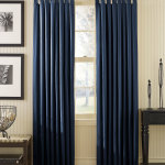 Navy Blue Bedroom Curtains