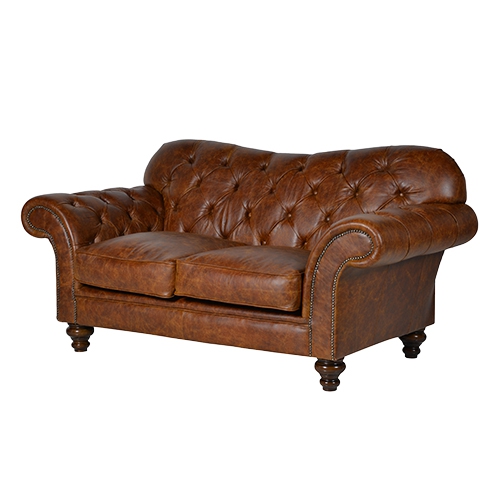 Small 2 Seater Leather Sofa