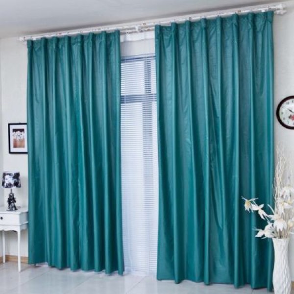 Teal Bedroom Curtains