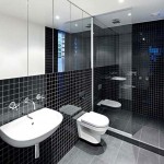 Black and White Bathroom Tile Design Ideas