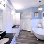 Blue and White Bathroom Ideas
