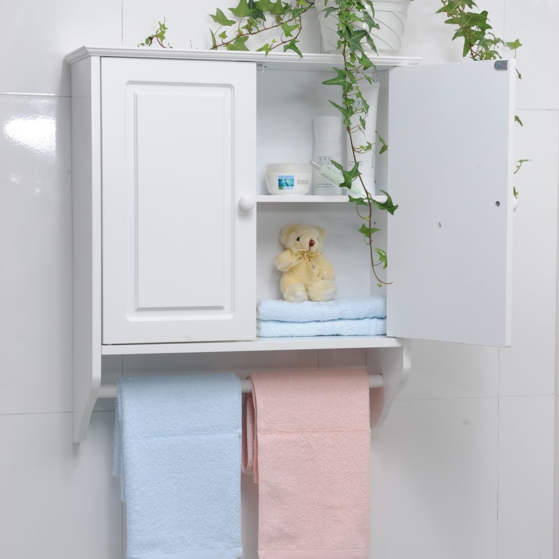 Cheap Bathroom Wall Cabinet with Towel Bar