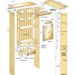 Large Bathroom Wall Cabinets Plans