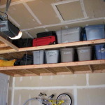 Overhead Shelving Ideas for Garage