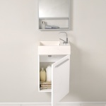 Small White Bathroom Vanity