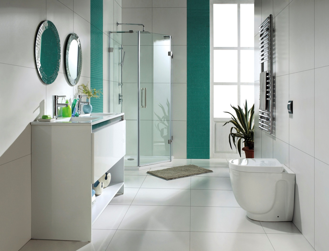 Bathroom Decor Ideas White Vanity