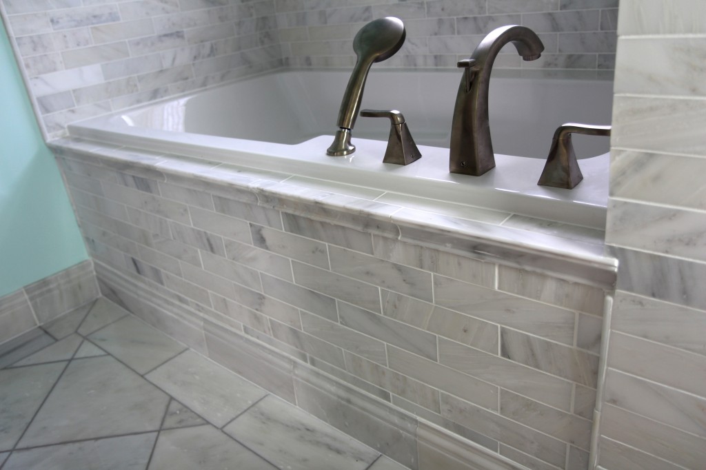White Carrara Marble Bathroom - Decor Ideas