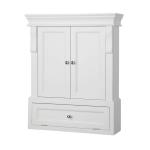 White Wall Cabinet for Bathroom
