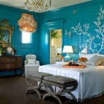 Blue and Teal Bedroom