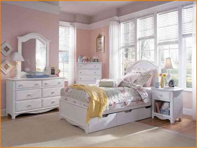 Girls White Bedroom Set