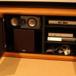 Home Theater Equipment Cabinet