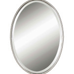 Large Oval Wall Mirror