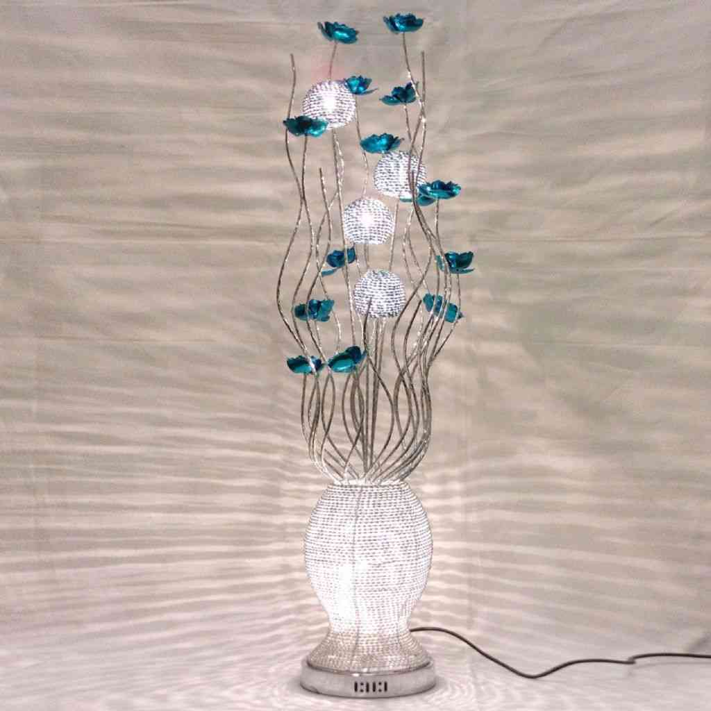 Metal Flower Floor Lamp