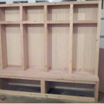 Mudroom Lockers with Bench Plans