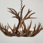 Mule Deer Antler Chandelier