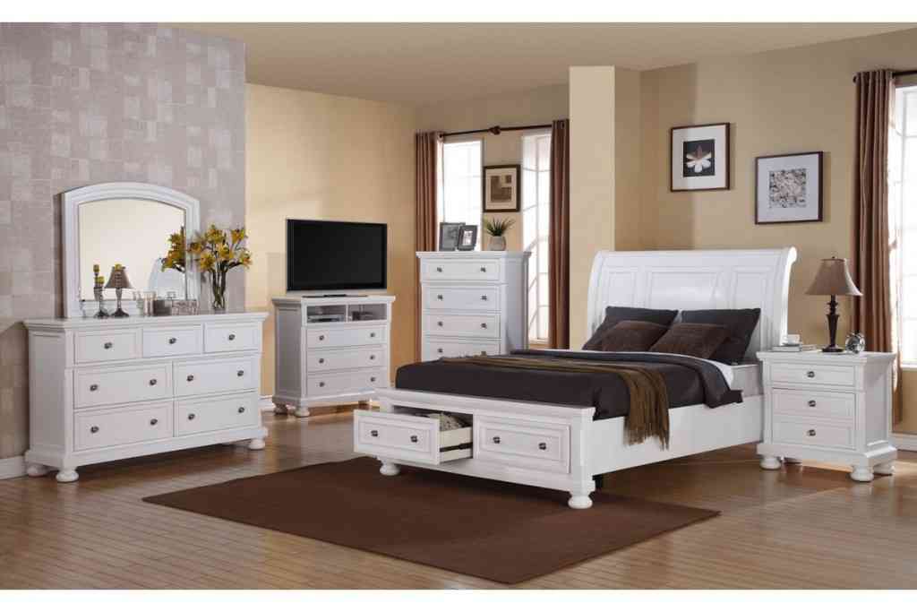 White Queen Bedroom Set