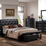 Black Leather Bedroom Furniture
