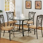 Black Metal Dining Room Chairs