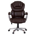 Brown Leather Executive Office Chair
