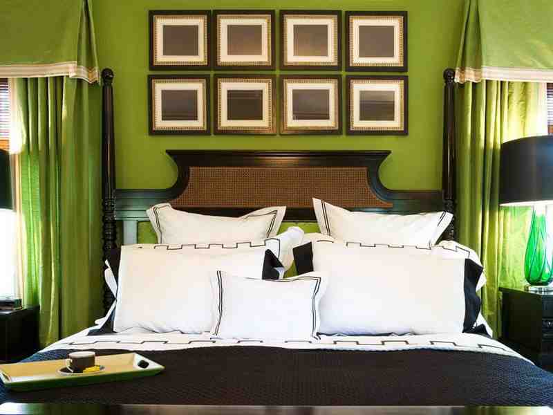 Brown and Green Bedroom Ideas
