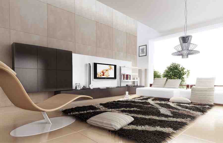 Contemporary Living Room Area Rugs Ideas