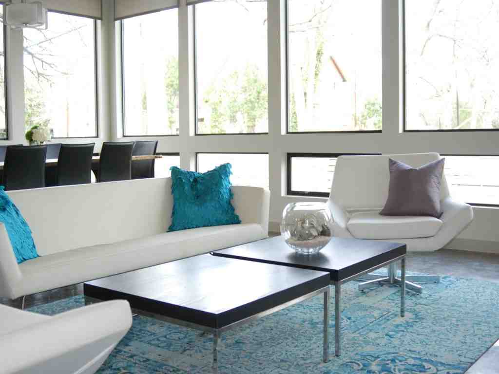 Contemporary Living Room Rugs